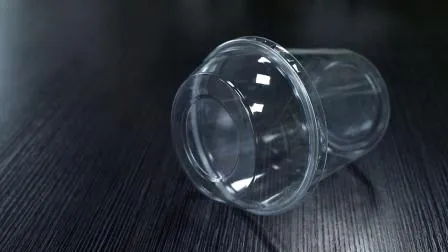 Pet Plastic Clear Transparent Container Jar Cookie Package Box