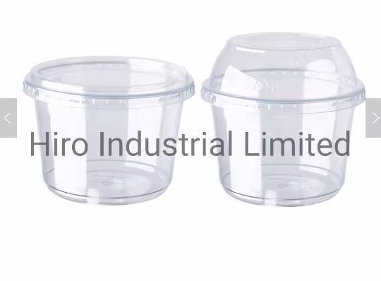 Pet Plastic Clear Transparent Container Jar Cookie Package Box