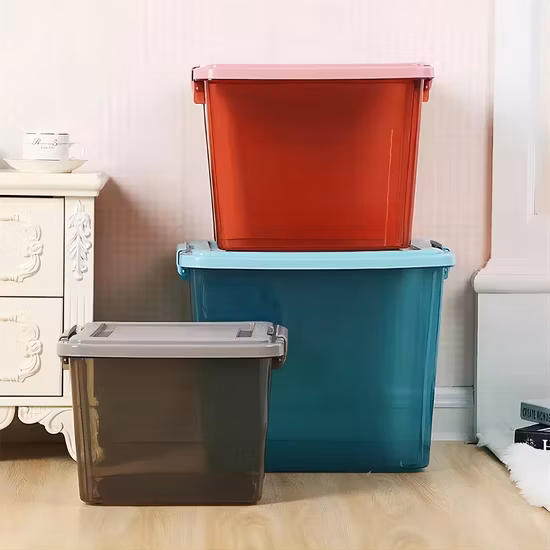 La fabbrica della Cina scherza la scatola all'ingrosso della penna dell'astuccio per matite di cancelleria di stoccaggio in plastica trasparente PP portatile